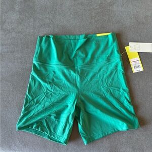 All in Motion Vibrant Green Biker Shorts